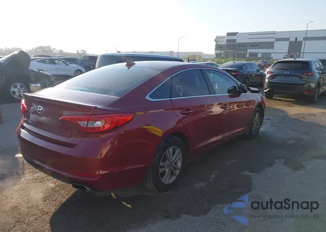 2015 Hyundai Sonata Se from USA, damaged, VIN 5NPE24AF4FH178628